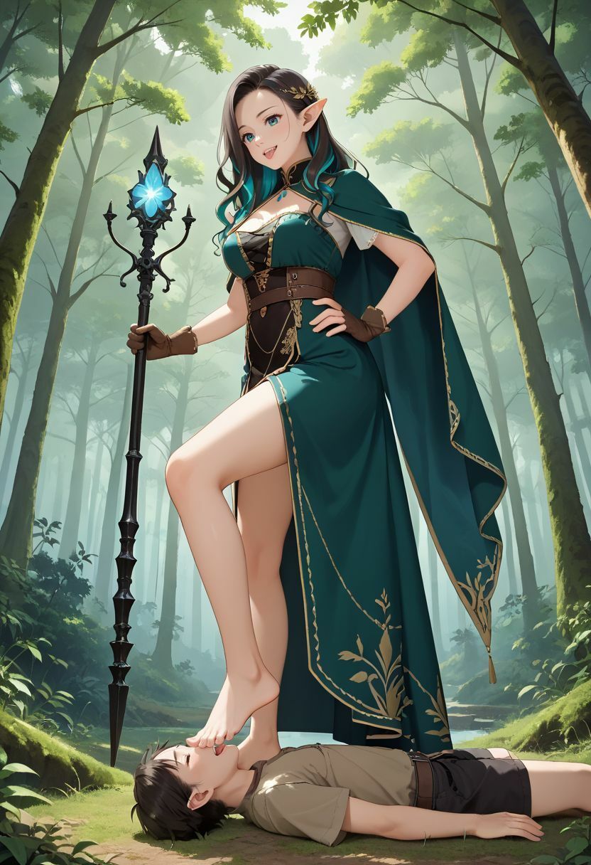 異世界M男は今日も土下座 エルフ編 - サンプル画像 1