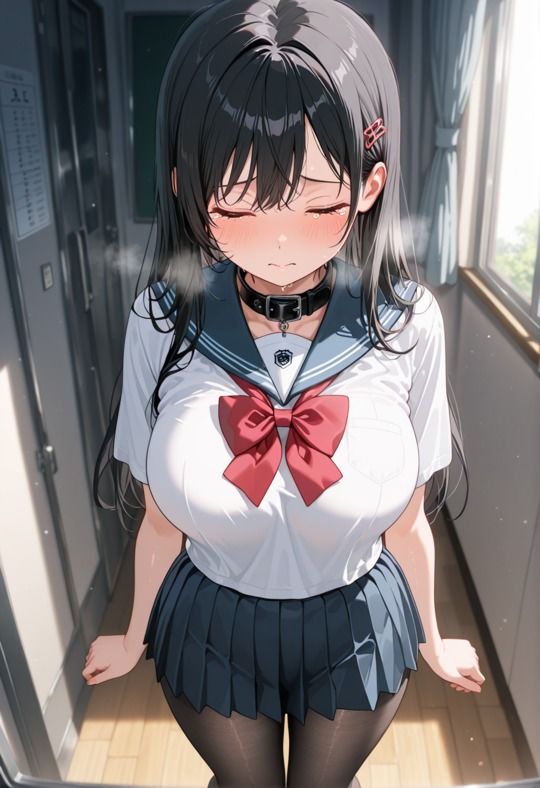 制服女子校生イチャラブS○Xで中出し - サンプル画像 2