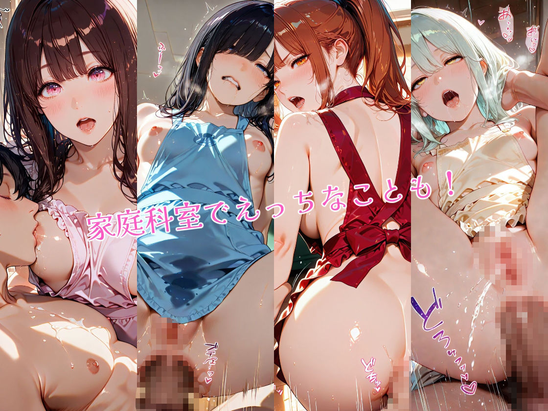 調理部の女の子の得意料理にはいせつしてもらった - サンプル画像 9