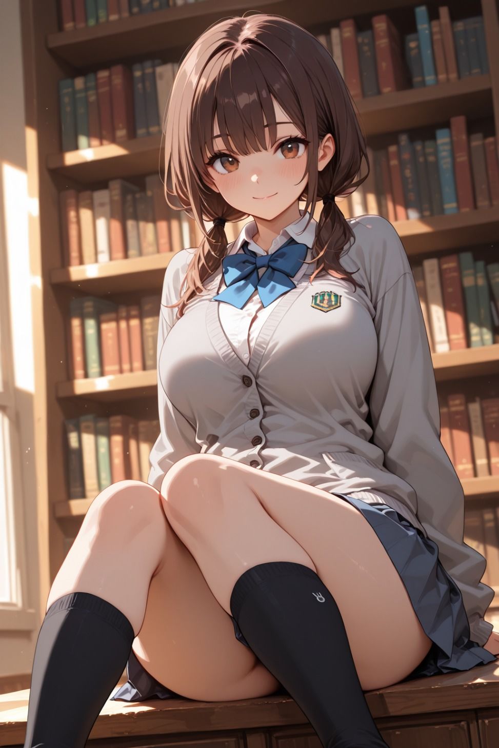 放課後、図書室で待ってるね - サンプル画像 1