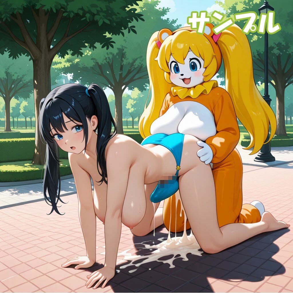 アナイカ  〜これからアナタをイカせます！特殊捜査官・SBST/性獣討伐隊〜8-2-葵ゆず×着ぐるみ女編1没＆その他CG- - サンプル画像 10