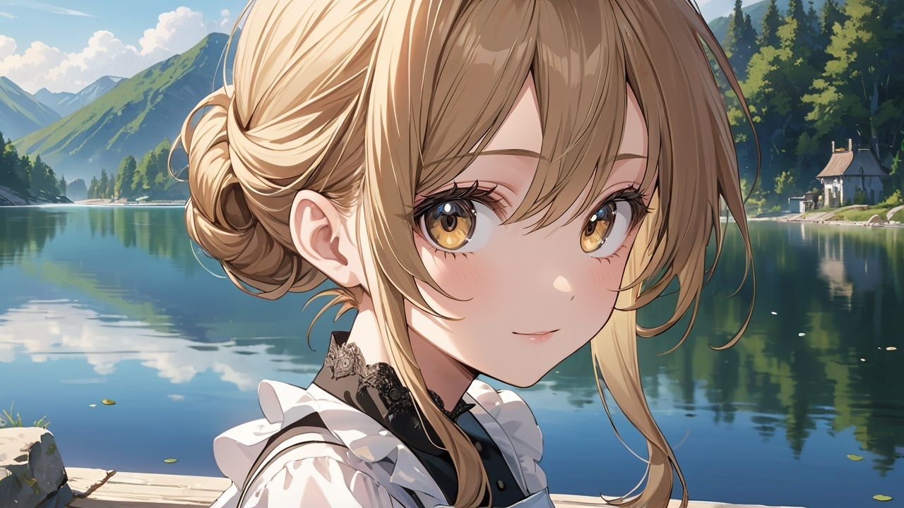 美人メイドのエミリアさん 2 - サンプル画像 2