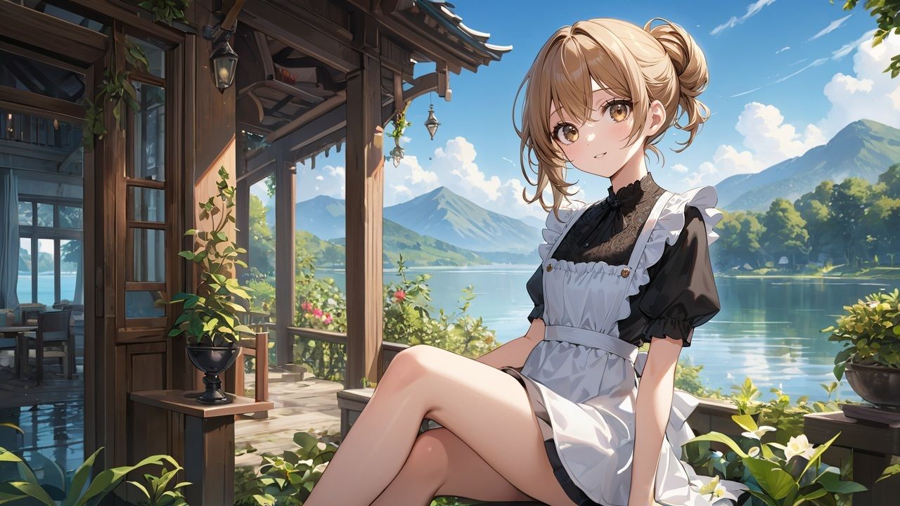 美人メイドのエミリアさん 2 - サンプル画像 3