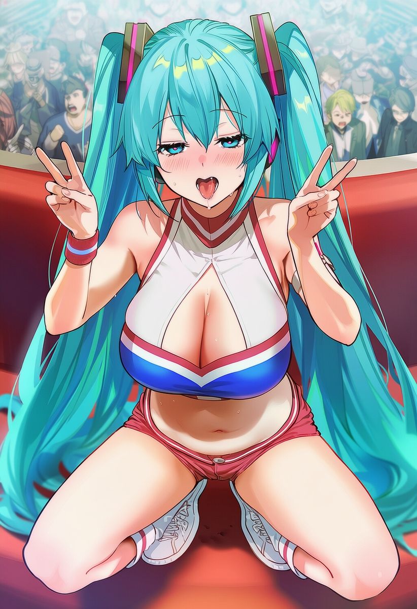 チアガール初音●ク - サンプル画像 2