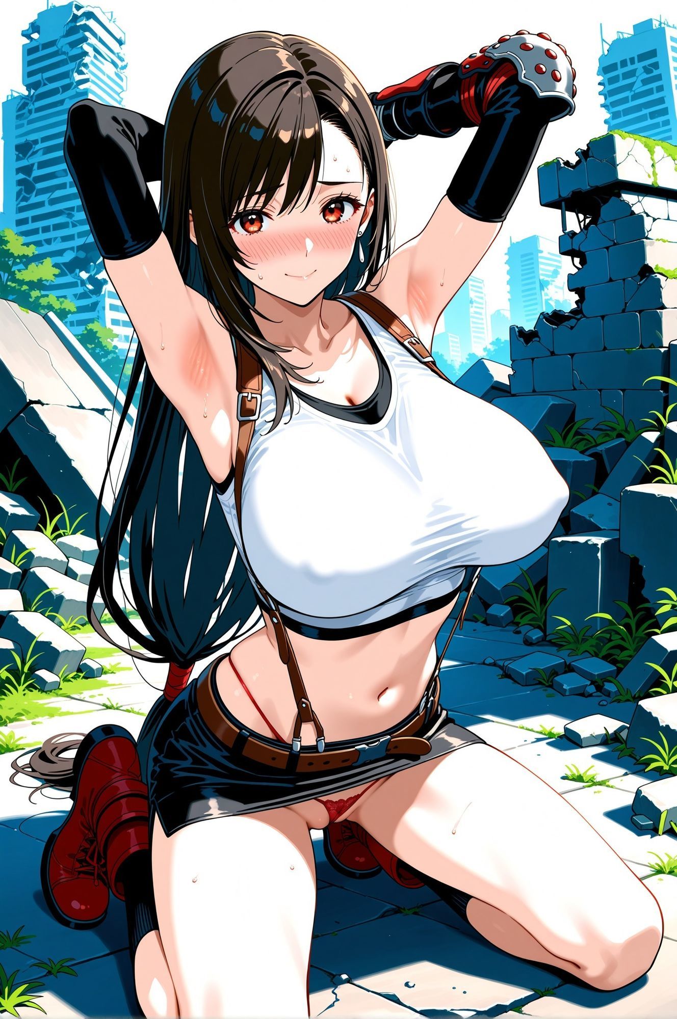 テ〇ファ・ロックハートがホントの世界では絶対見せてくれない姿を見せてくれるCG集 - サンプル画像 10