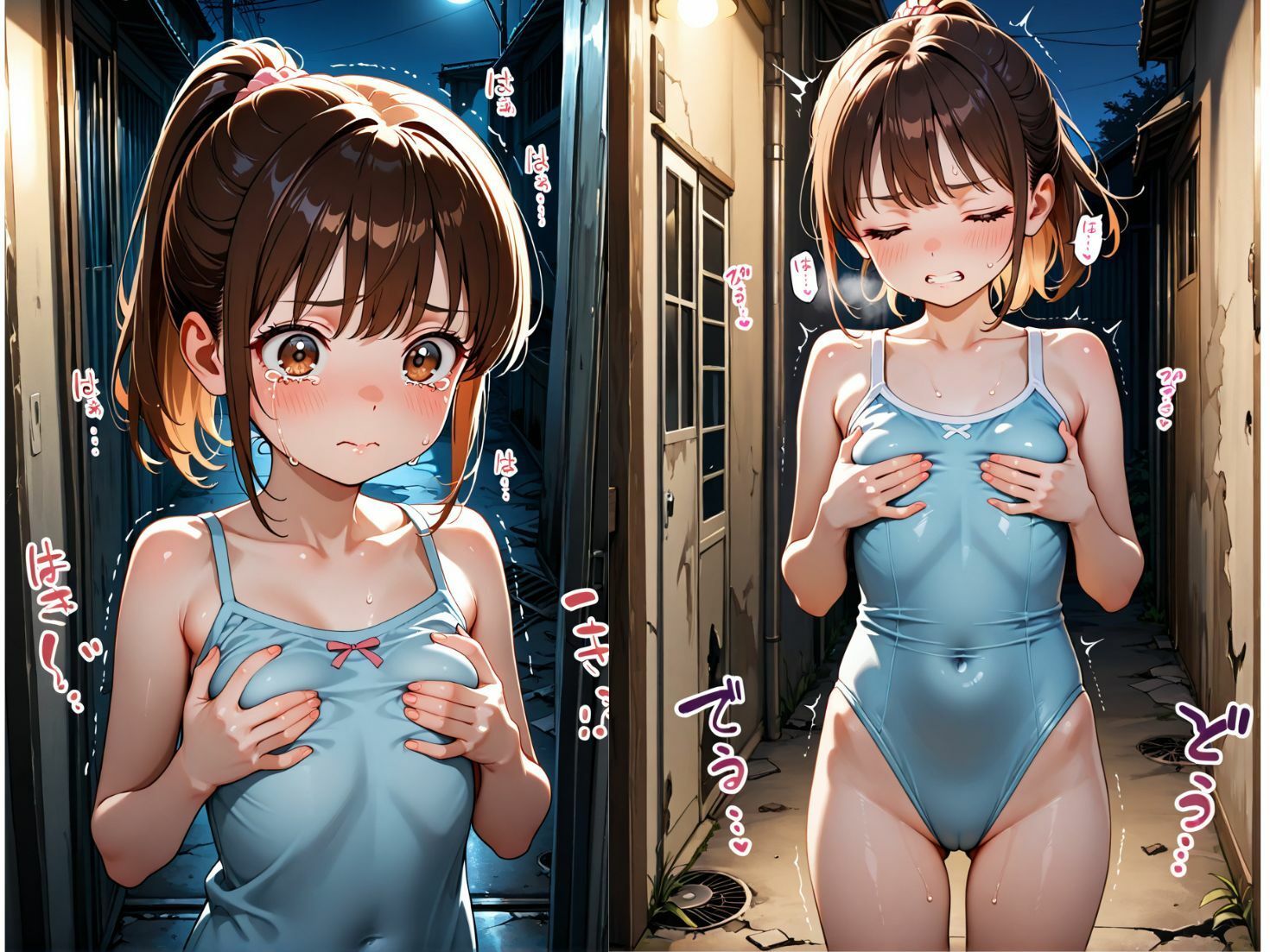 廃墟でミツけた俺の最高なオナペット！ - サンプル画像 2