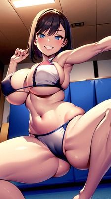 陸上女子 - サンプル画像 2