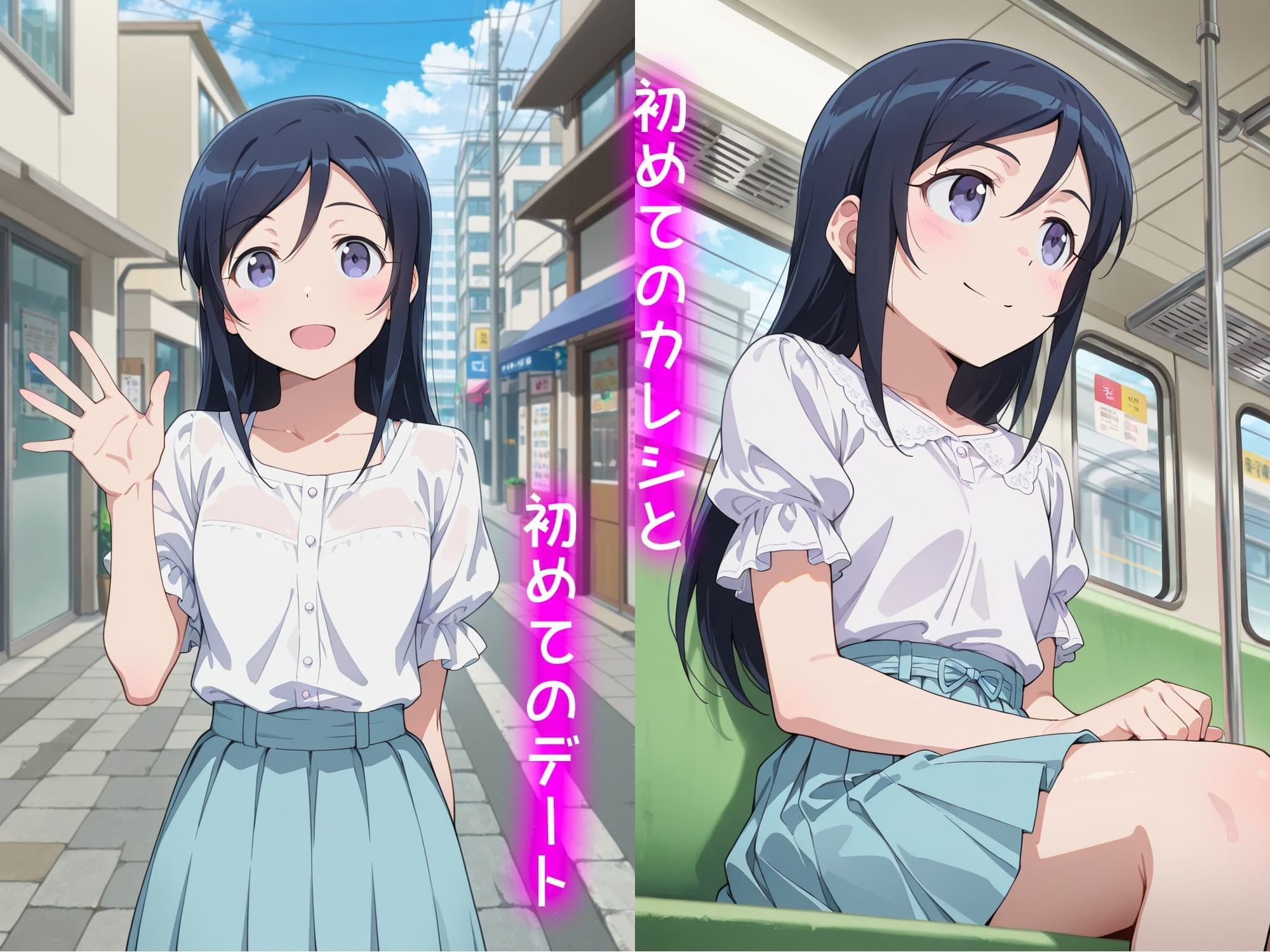 処女卒業記録〜ワタシが女になった夏〜【あやせ編】 - サンプル画像 1