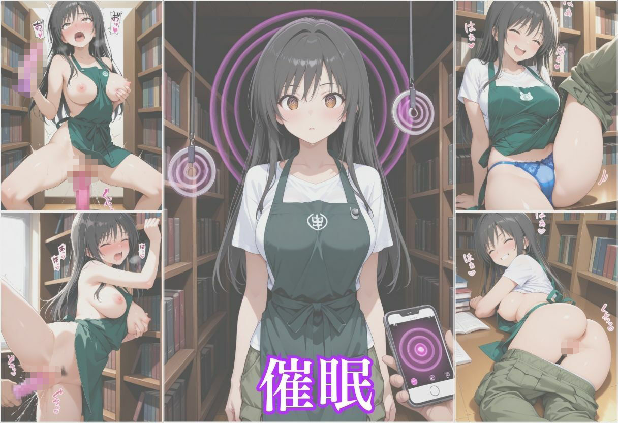 透視メガネ×催● 古手川唯 図書館バイト編 - サンプル画像 4