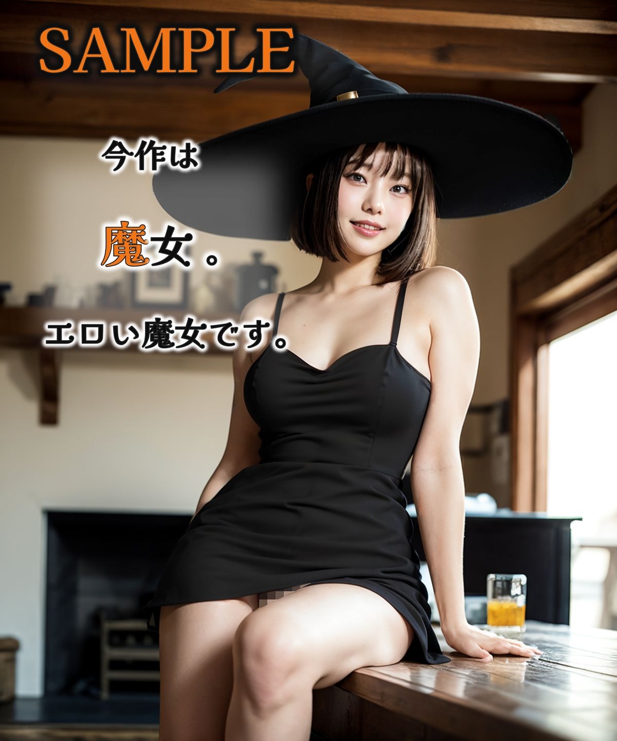 コスプレシリーズ 魔女 - サンプル画像 1