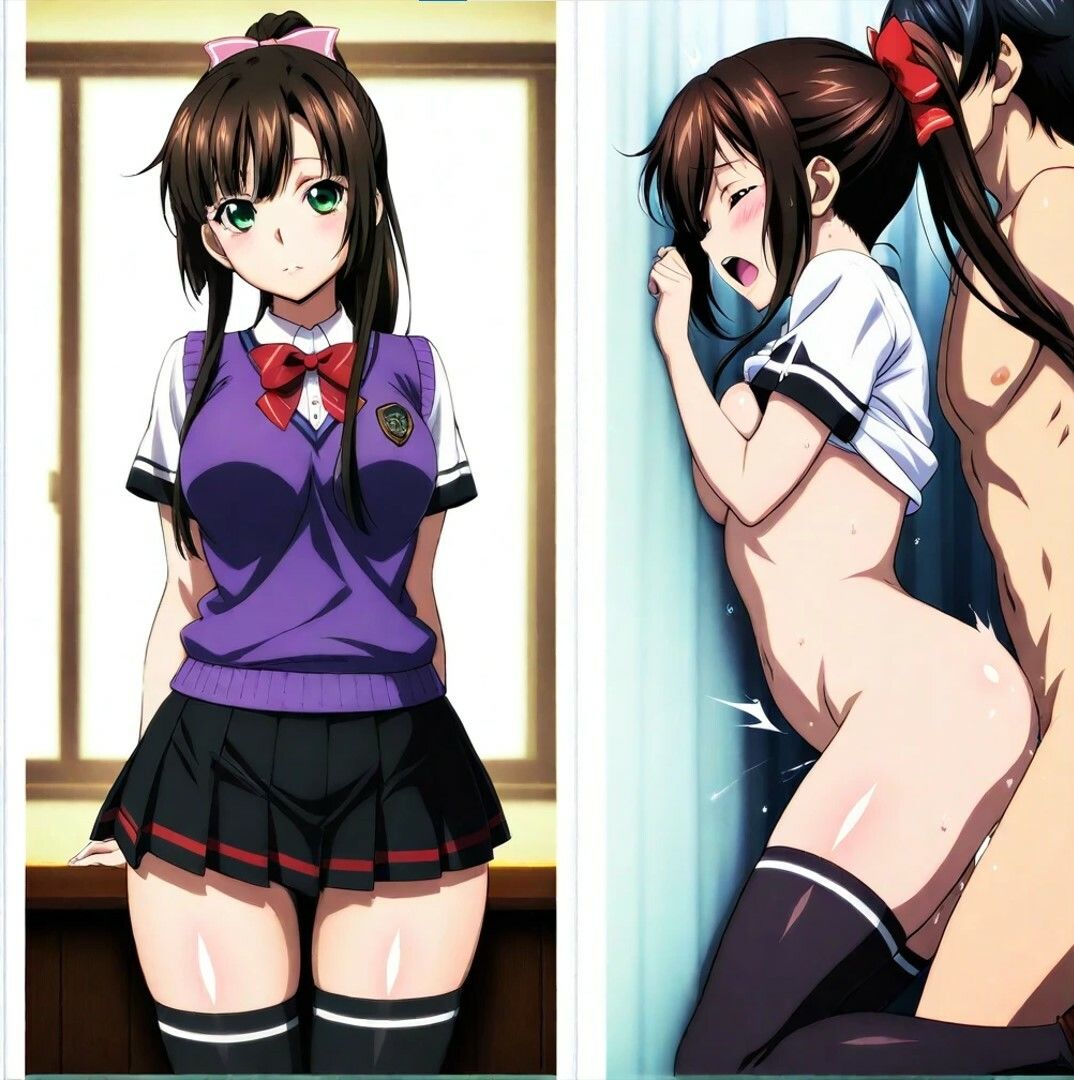 いつも好きな親友の女子を助ける優しいポニテお姉さんと・・・■ - サンプル画像 2