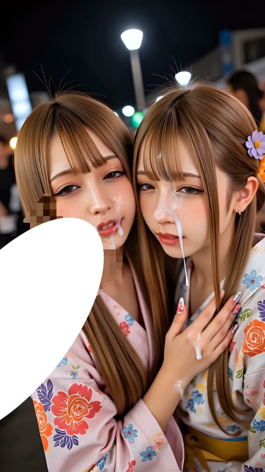 【動画】ギャルぶっかけ祭り〜今年の打ち上げ精〇は35発です！〜 - サンプル画像 3