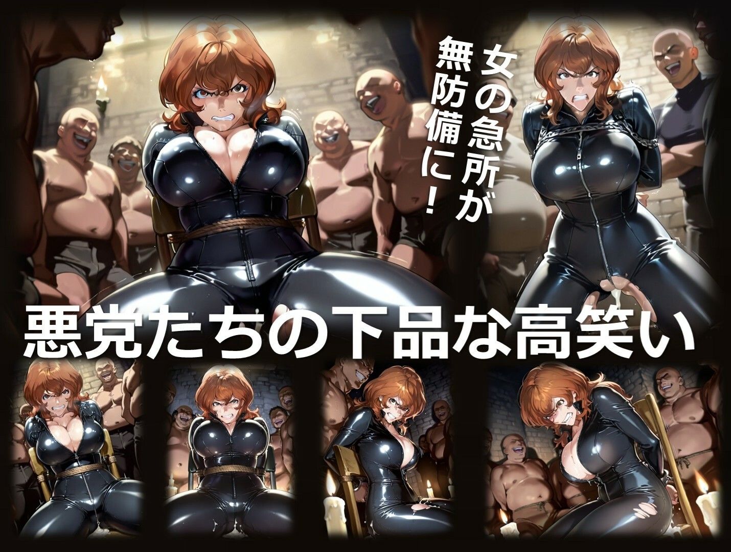 女怪盗 第3章 〜拘束〜 - サンプル画像 1