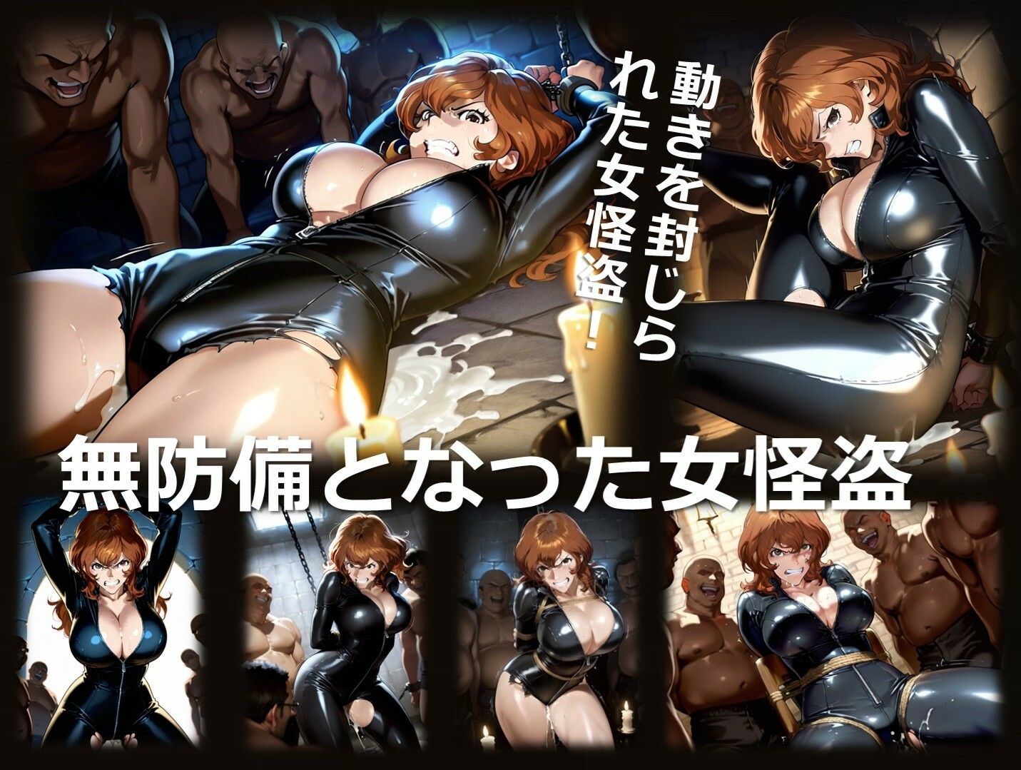 女怪盗 第3章 〜拘束〜 - サンプル画像 2