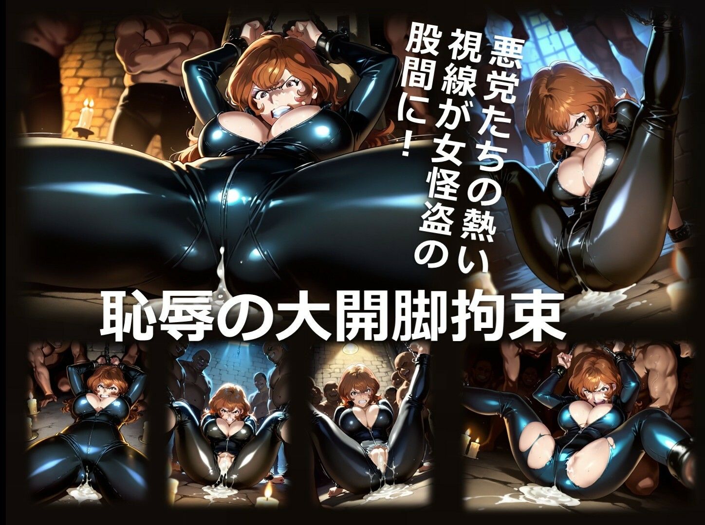 女怪盗 第3章 〜拘束〜 - サンプル画像 4