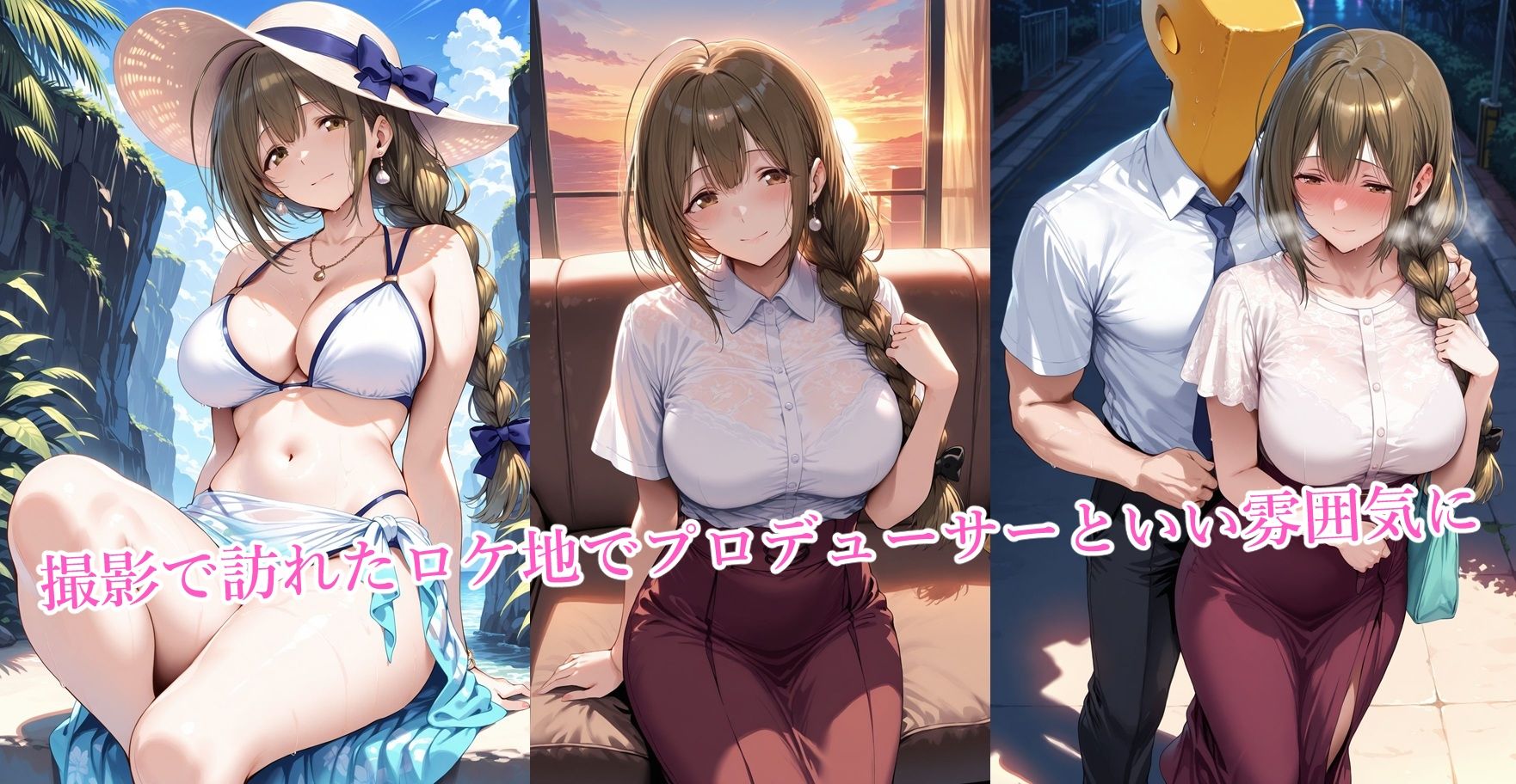 憧れのアイドルは寝取られる 桑○千雪編 - サンプル画像 1