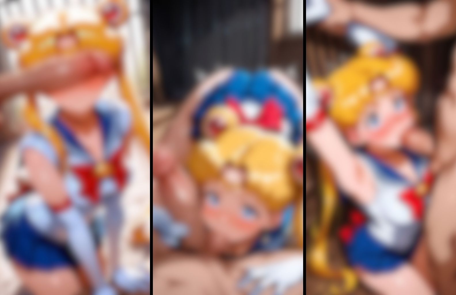 月〇うさぎ  調教集 - サンプル画像 2