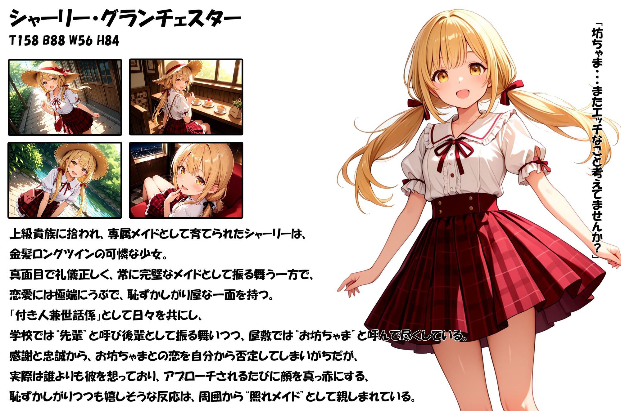 拾われメイドのシャーリー2 坊ちゃまの求婚を断ったらデキ婚狙いで夜まで孕ませる勢いでエッチされちゃったお話 - サンプル画像 1