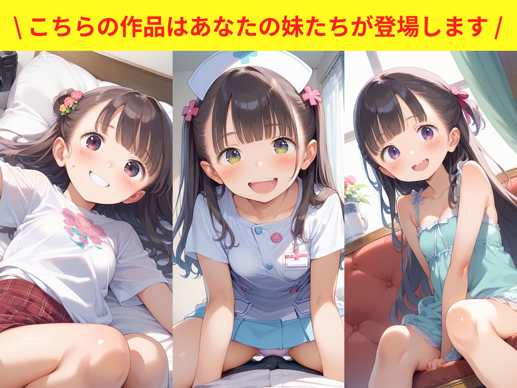 ロリ美少女02 兄と妹の楽しい性教育編 - サンプル画像 2