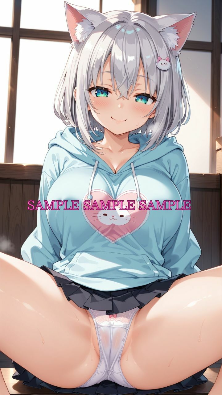 男女比1対10000の世界 ネコミミ女子とセックスし放題でちんぽが乾く暇もないヤリ放題ハーレムライフ！！Vol.3 - サンプル画像 3