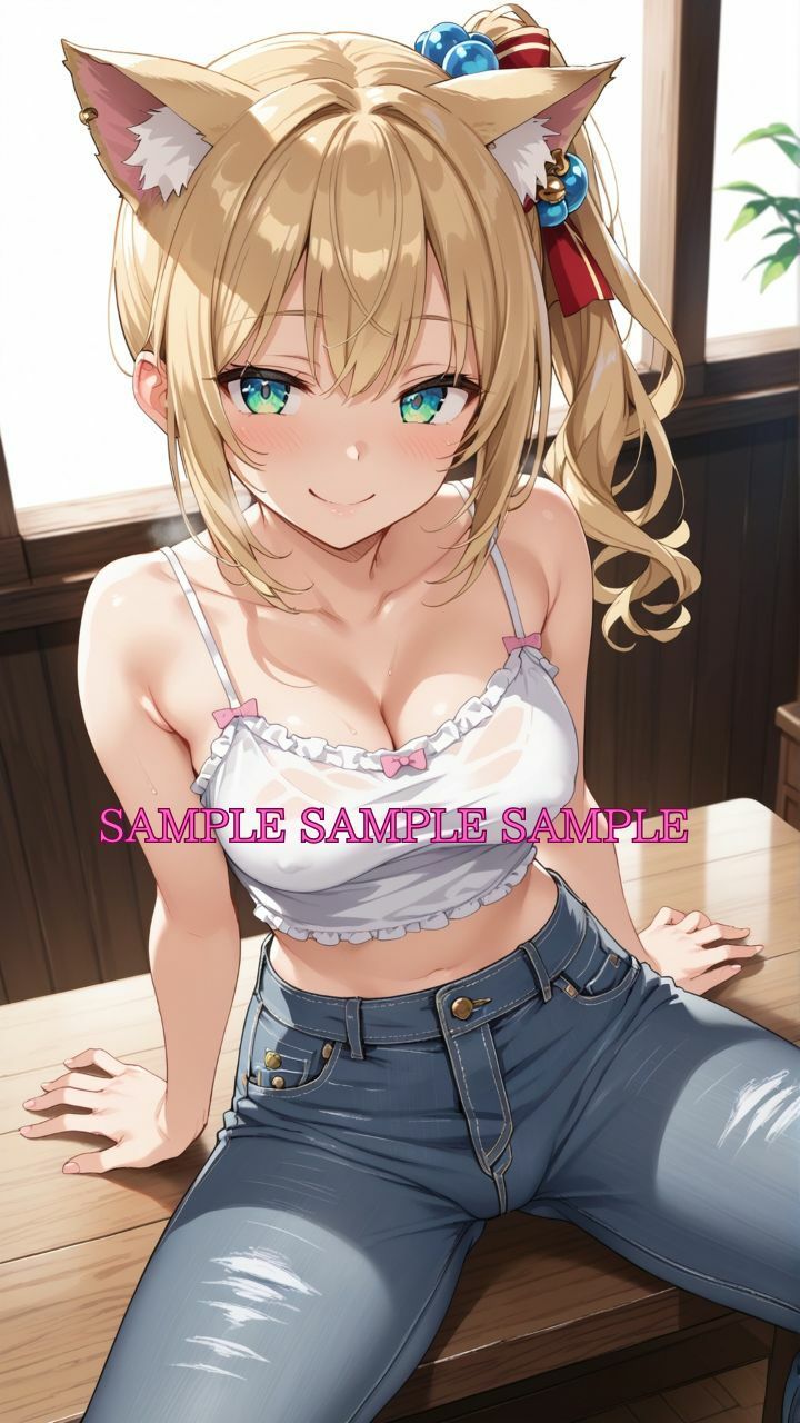 男女比1対10000の世界 ネコミミ女子とセックスし放題でちんぽが乾く暇もないヤリ放題ハーレムライフ！！Vol.3 - サンプル画像 4