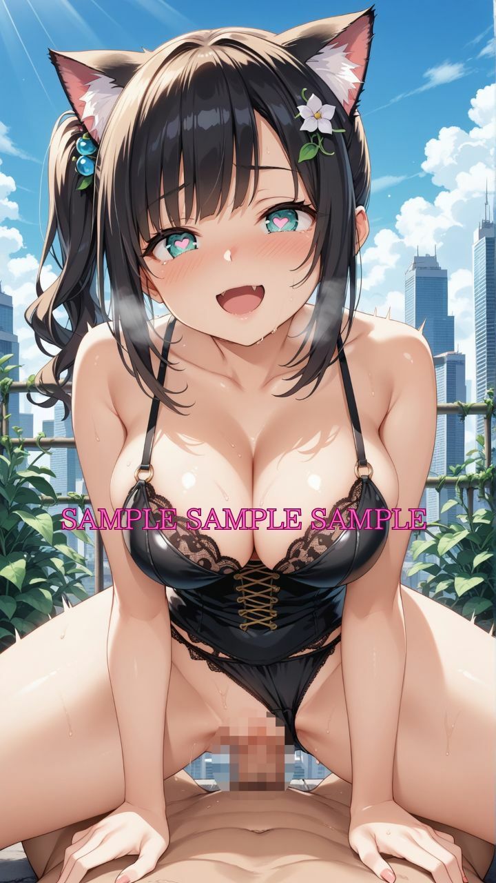 男女比1対10000の世界 ネコミミ女子とセックスし放題でちんぽが乾く暇もないヤリ放題ハーレムライフ！！Vol.3 - サンプル画像 6