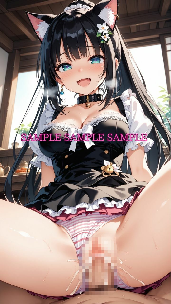 男女比1対10000の世界 ネコミミ女子とセックスし放題でちんぽが乾く暇もないヤリ放題ハーレムライフ！！Vol.3 - サンプル画像 8