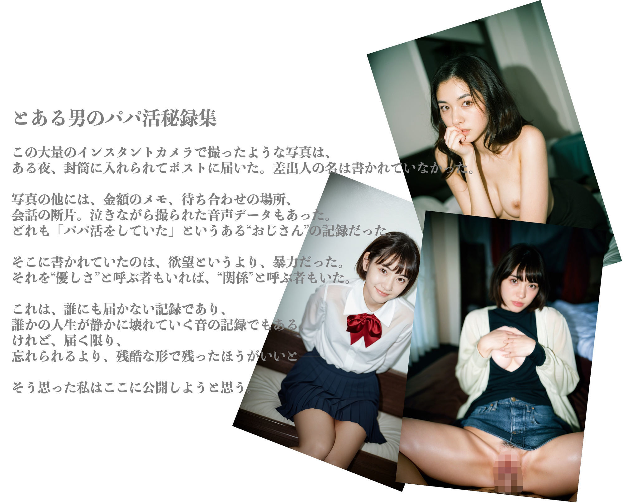 ［写真集］とある男のパパ活秘録集 - サンプル画像 2