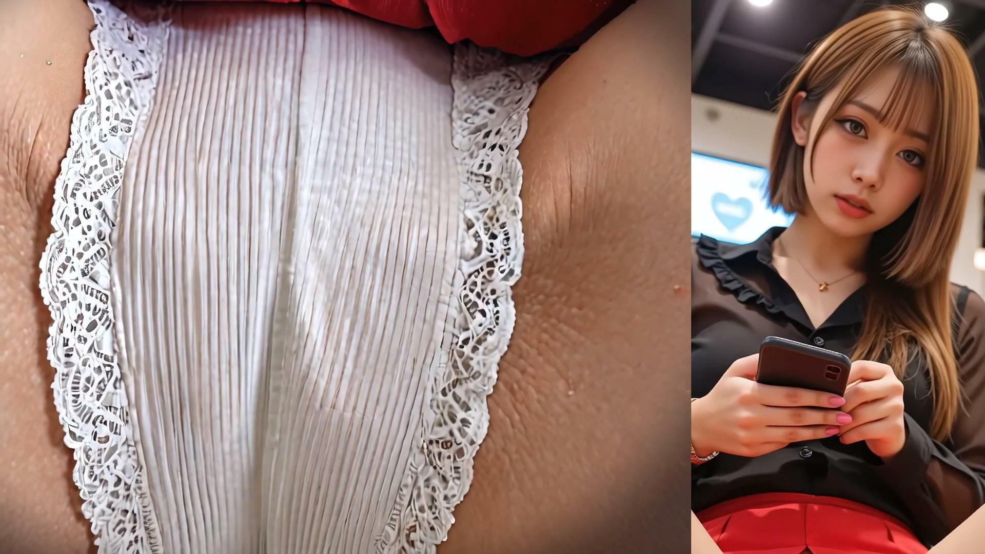 【動画】ぱんつが見たいけど顔も見たい！〜ショッピングモーラーのぱんつ〜 - サンプル画像 7