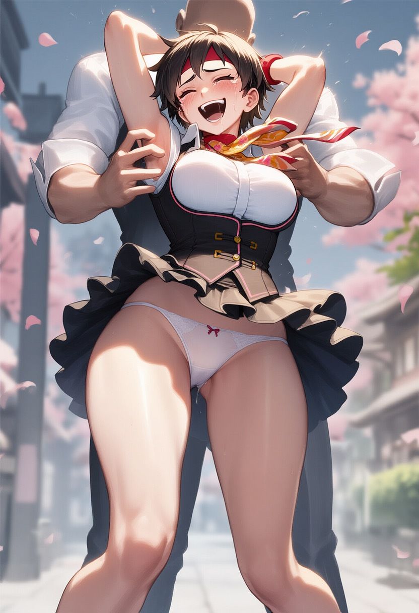 【くすパン】20大ヒロインくすぐりパンチラ大図鑑〜ストリートファイター・ドラクエ・ペルソナ・遊戯王〜 - サンプル画像 1