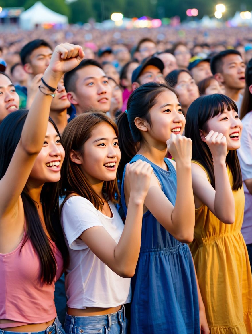 某市で開催！？オッパイミュージックフェス - サンプル画像 9