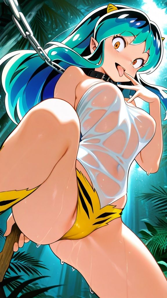 【うる星や〇ら】ラ〇ちゃん  ヌードイラスト集  トップレスだっちゃ - サンプル画像 2