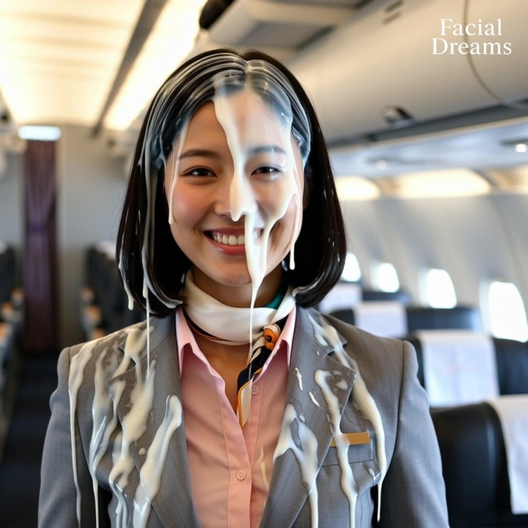 Fluid Dreams 白い巡航の静寂 機内編（CA） - サンプル画像 2