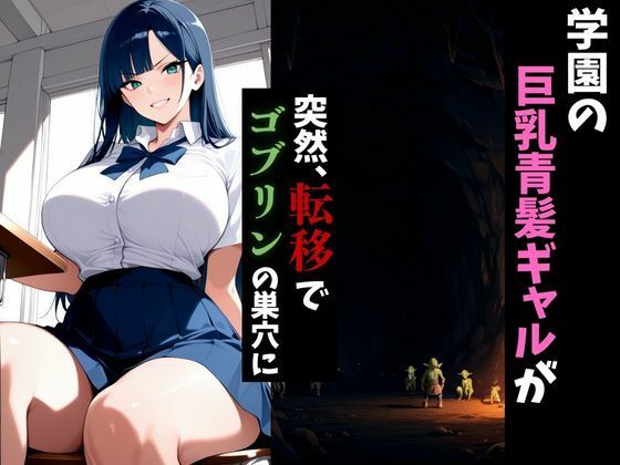 転移したらゴブリンの巣穴だった件〜青髪ギャルはメスになる〜 - サンプル画像 1