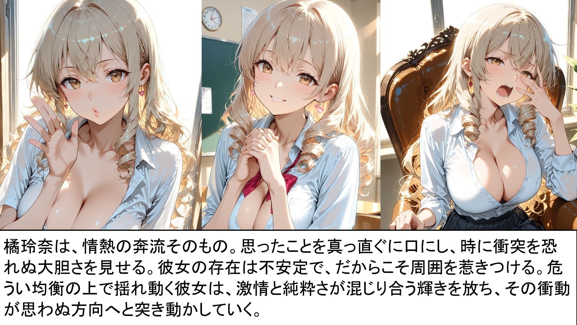 背徳の学園譚_橘 玲奈 - サンプル画像 1