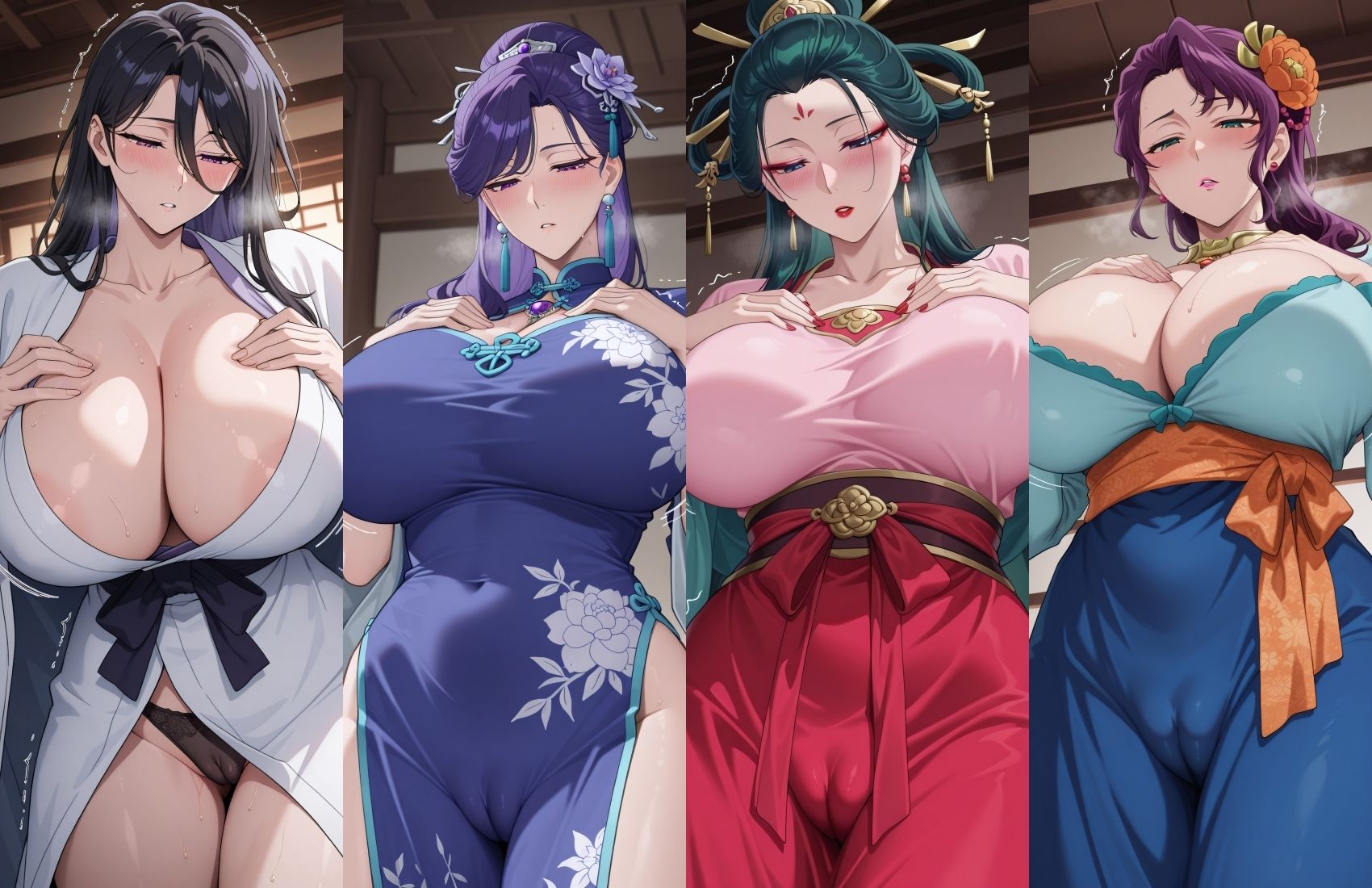 薬屋少女達の淫乱ごと - サンプル画像 1