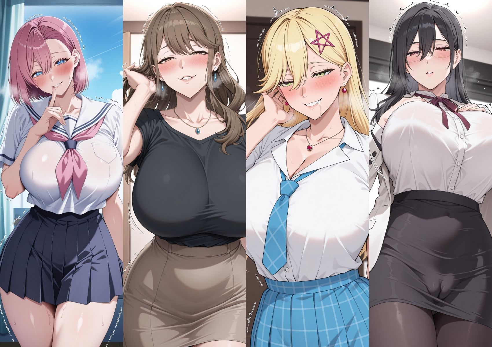 お姉ちゃんの性誘惑 - サンプル画像 1