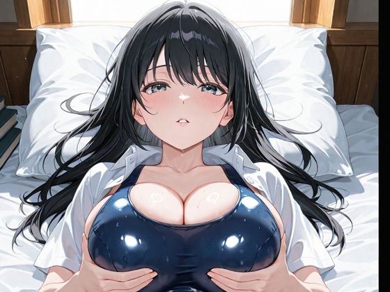 スク水痴女 欲求不満な為性処理 - サンプル画像 4