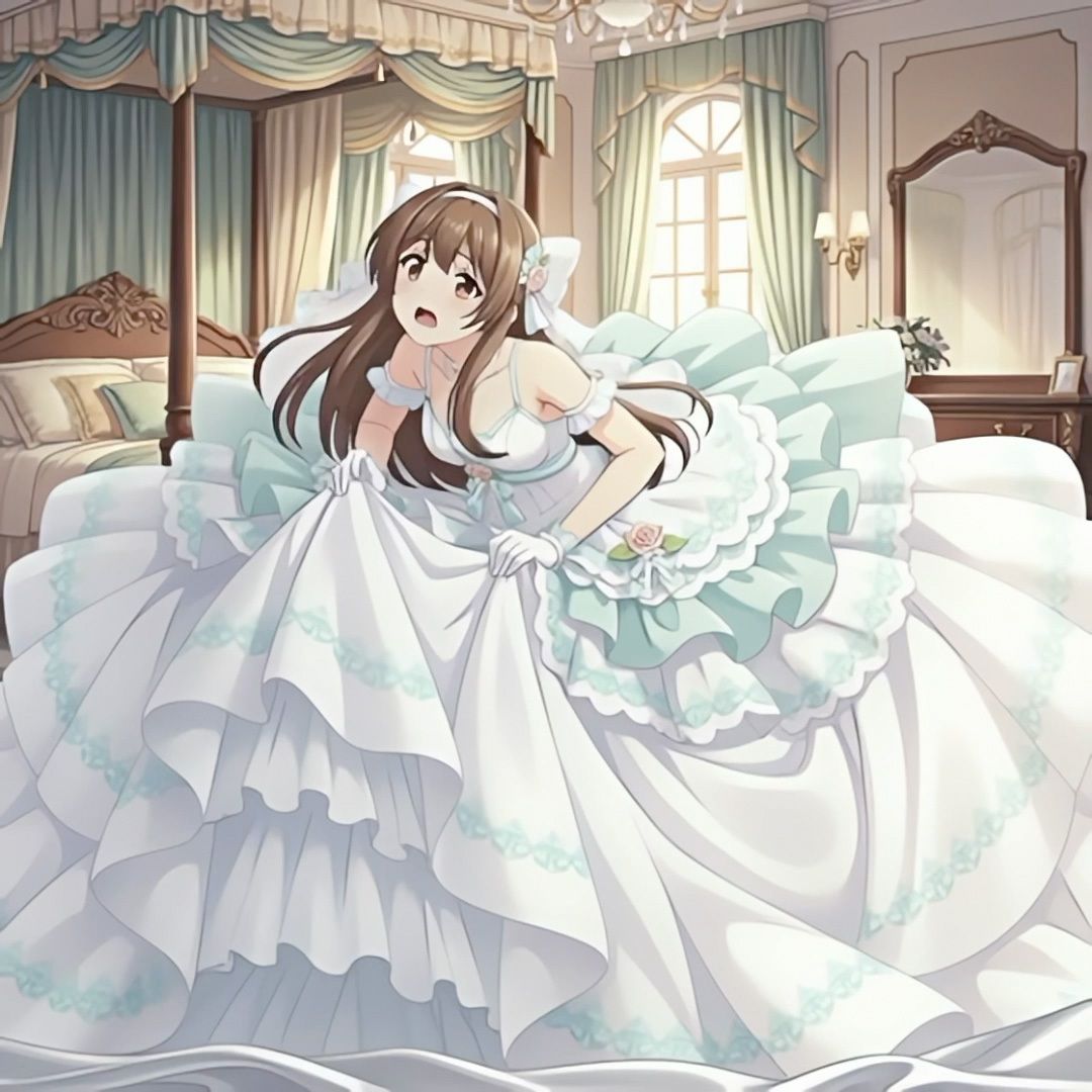 「花たちの祝福」ドレスでオナニー動画（ドレス美少女45） - サンプル画像 3