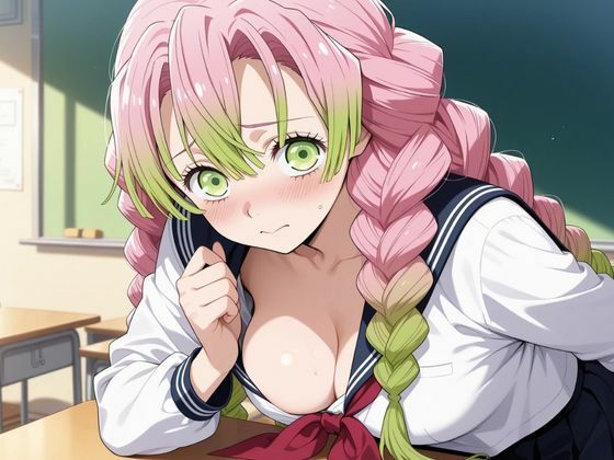 コスルーム  イチャラブえっち漬け  鬼滅〇刃  甘露寺〇璃 - サンプル画像 1