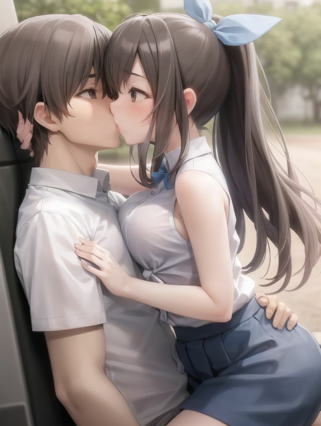 月岡〇鐘の野外デート - サンプル画像 3