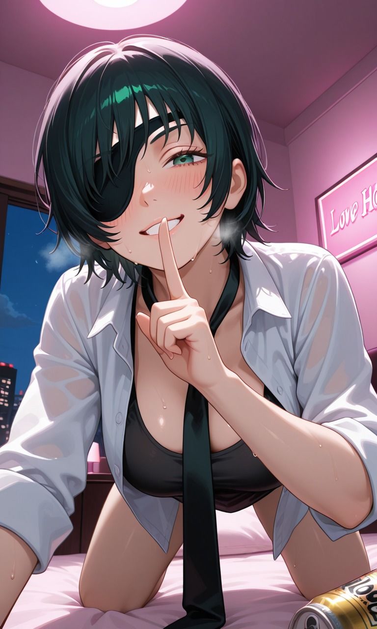 【チェンソーマン】 マキマ・レゼ・姫野先輩 〜イチャラブ搾精・アヘ顔種付けプレイCG集〜 ｜中出し・着床・スパンキング - サンプル画像 10