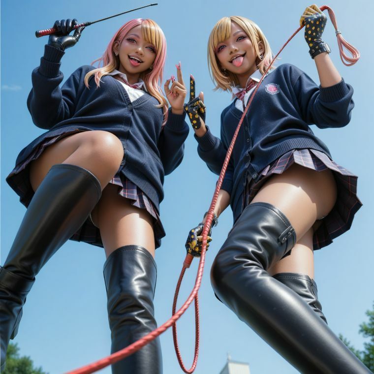 制服QUEEN ブーツ 2 - サンプル画像 1