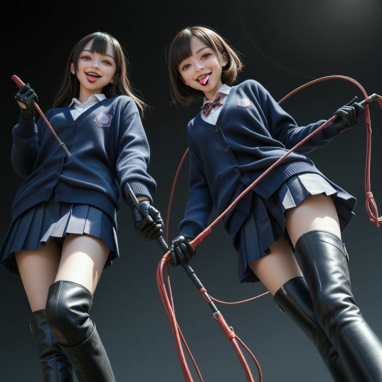 制服QUEEN ブーツ 2 - サンプル画像 2