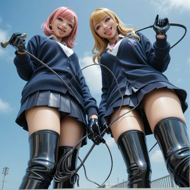 制服QUEEN ブーツ 2 - サンプル画像 5