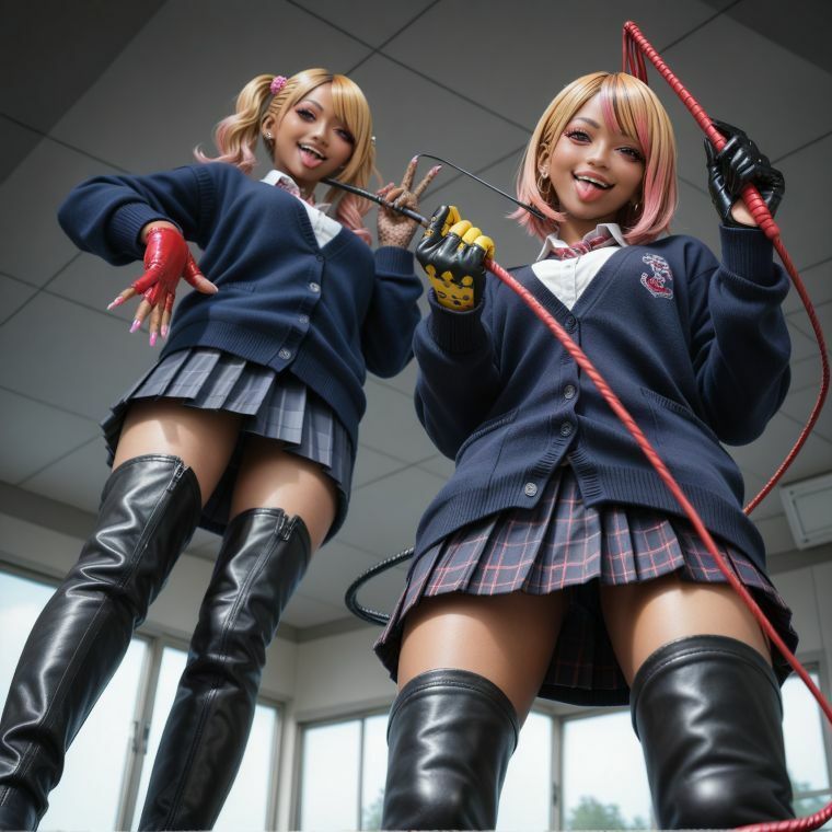 制服QUEEN ブーツ 2 - サンプル画像 10