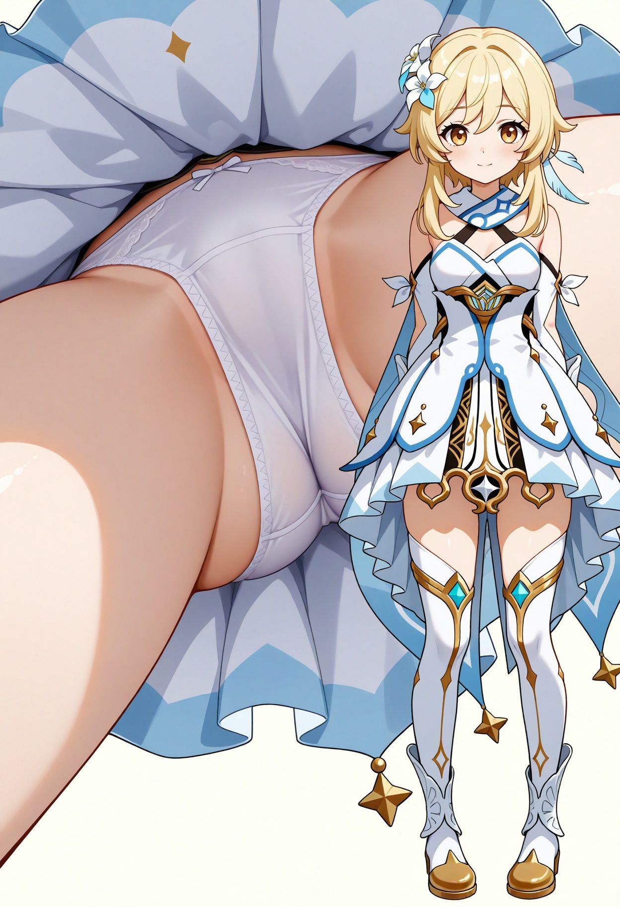 立ち絵とローアングル【蛍風1】 - サンプル画像 2