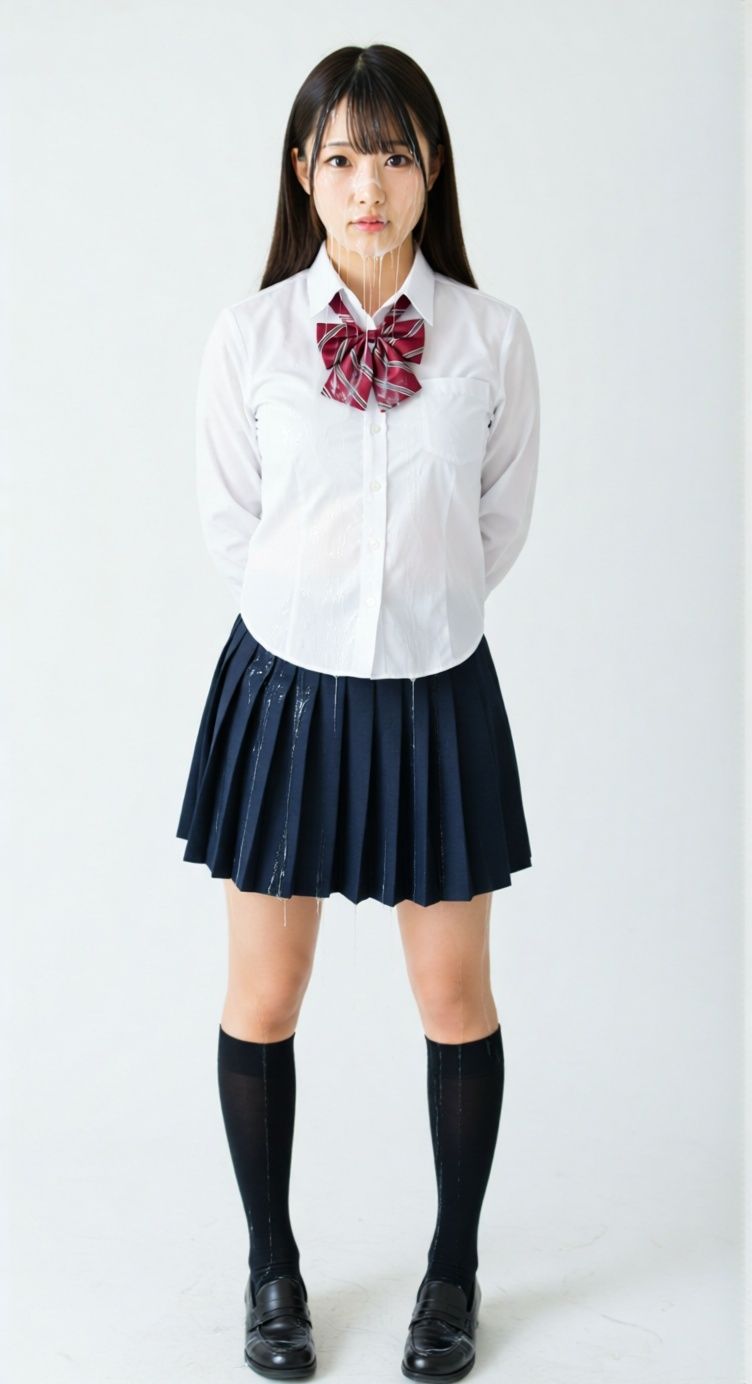 制服女子を脱がせてぶっかけろ！ - サンプル画像 3