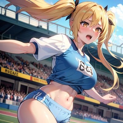 アスリート女子2 - サンプル画像 4