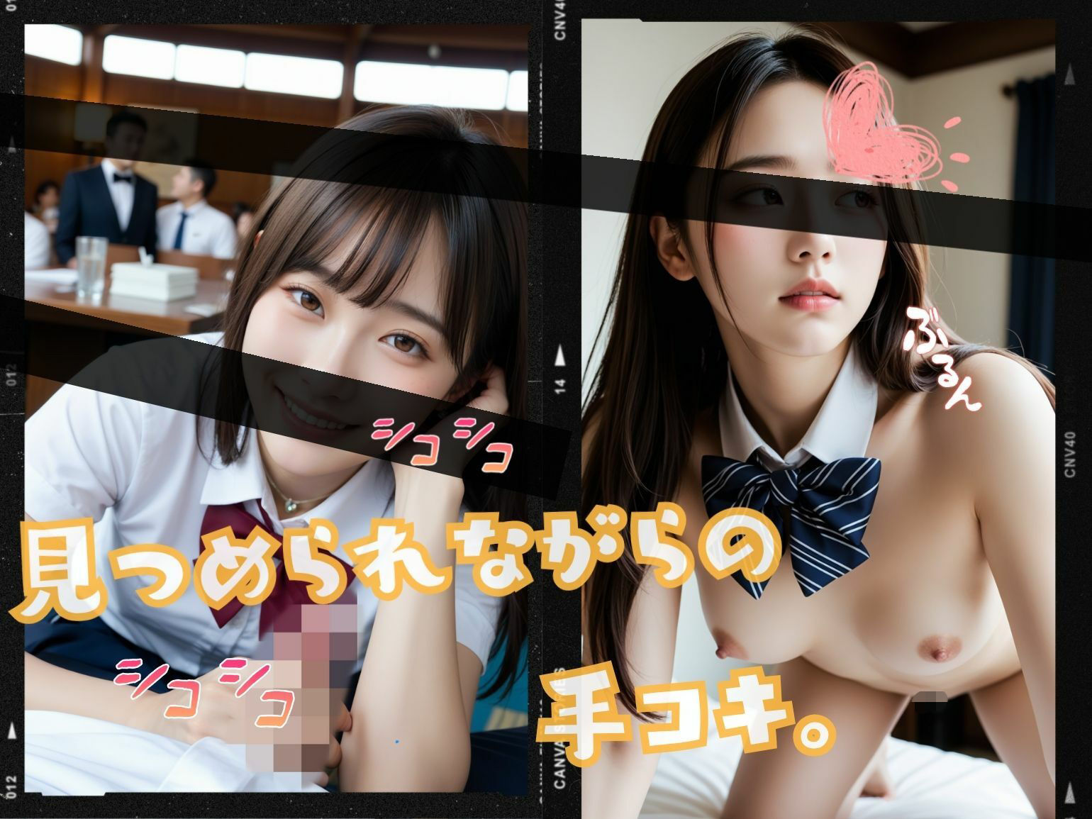 えちえちJK誘惑少女 - 露出と足コキ - - サンプル画像 3